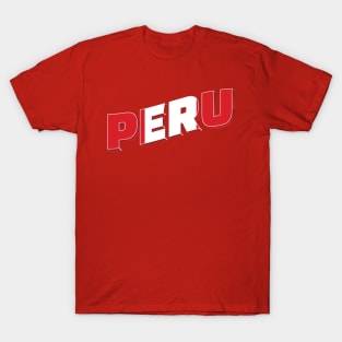 Peru Vintage style retro souvenir T-Shirt